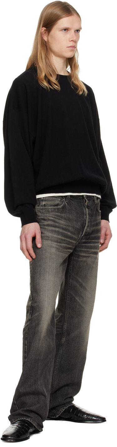 Sveter Fear of God Fear of God Relaxed-Fit Cashmere Crewneck Sweater Čierna | FG25FW20-206CAS-001, 3