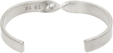Náramok Maison Margiela Maison Margiela Twisted Number Logo Bracelet Metalická | SM1UY0045 S12975, 4