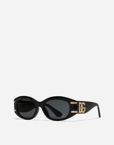 Slnečné okuliare Dolce & Gabbana Dolce & Gabbana DG Griffe Oval Sunglasses Čierna | VG4502VP1879V000, 2