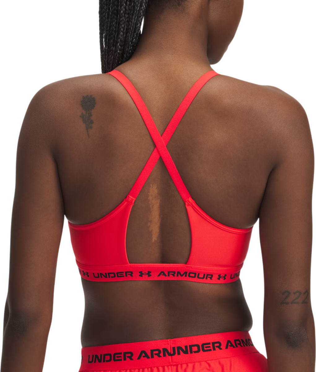 Podprsenka Under Armour Under Armour UA Crossback Low Sports Bra Červená | 1386424-714, 1