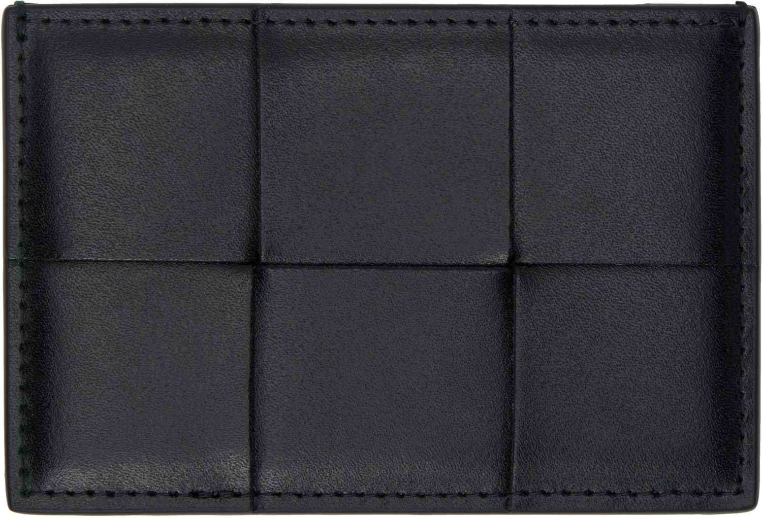 Peňaženka Bottega Veneta Leather Card Holder Zelené | 748052 VBWD4 1120, 1