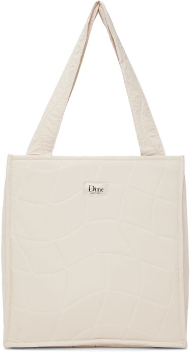 Tote bag Dime Beige Quilted Tote Béžová | DIMESP2446TAN, 0