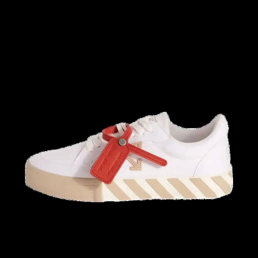 Tenisky a topánky Off-White Vulcanized Low "White Sand" Béžová | OMIA085S23FAB0020117