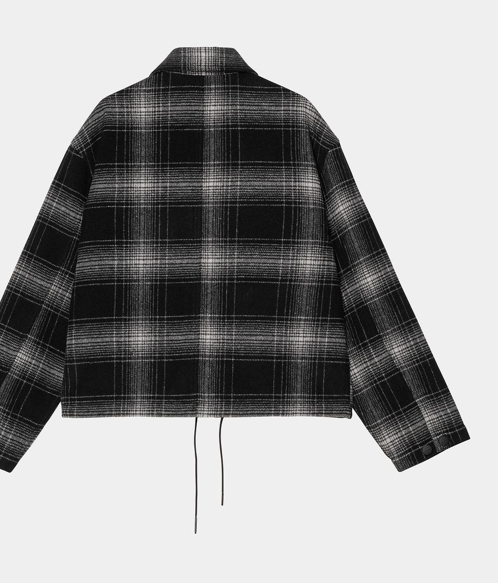 Košeľa Carhartt WIP Brennan Check Shirt Jacket Čierna | I035519_4, 1