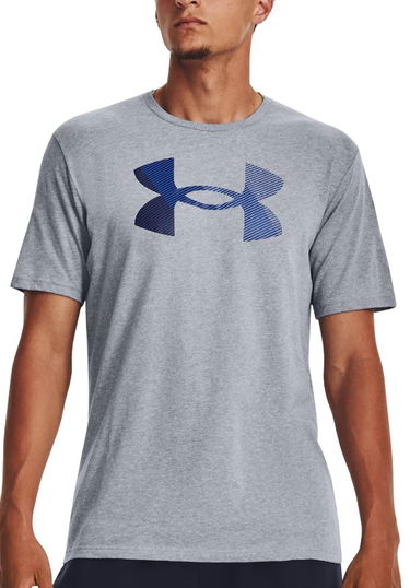 Tričko Under Armour Big Logo Fill Tee Šedá | 1379451-035, 0