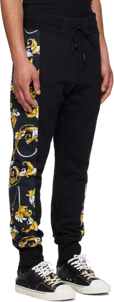 Tepláky Versace Versace Jeans Couture Graphic Trim Sweatpants Čierna | E78GAA3C0_EFS189, 1