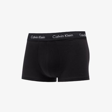 Boxerky CALVIN KLEIN Cotton Stretch Low Rise Trunk 3Pk Čierna | U2664G 1TT, 2