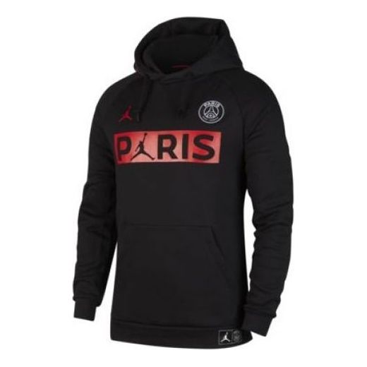Mikina Jordan Air Jordan Paris Saint-Germain Fleece Hoodie Čierna | BQ8351-011