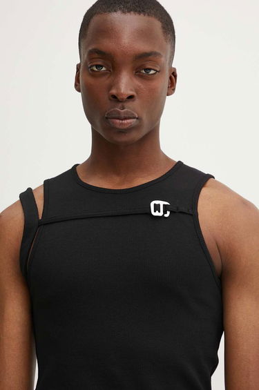 Tielko HELIOT EMIL Cutout Detail Tank Top Čierna | PREAW24.M.09.118, 7