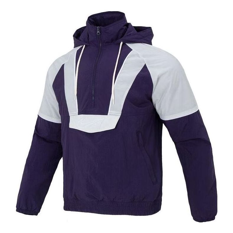 Vetrovka Nike Woven Basketball Jacket Fialová | FB7114-555, 0
