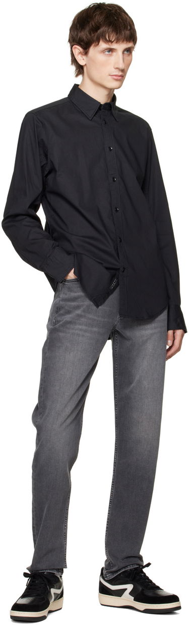 Košeľa rag & bone Rag & Bone Zac Shirt Čierna | MBW23PA437FPML, 3