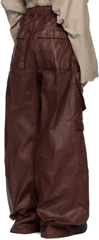 Cargo nohavice Rick Owens Concordians Double Jumbo Belas Denim Cargo Pants Hnedá | DS02E7324 SDSW, 2