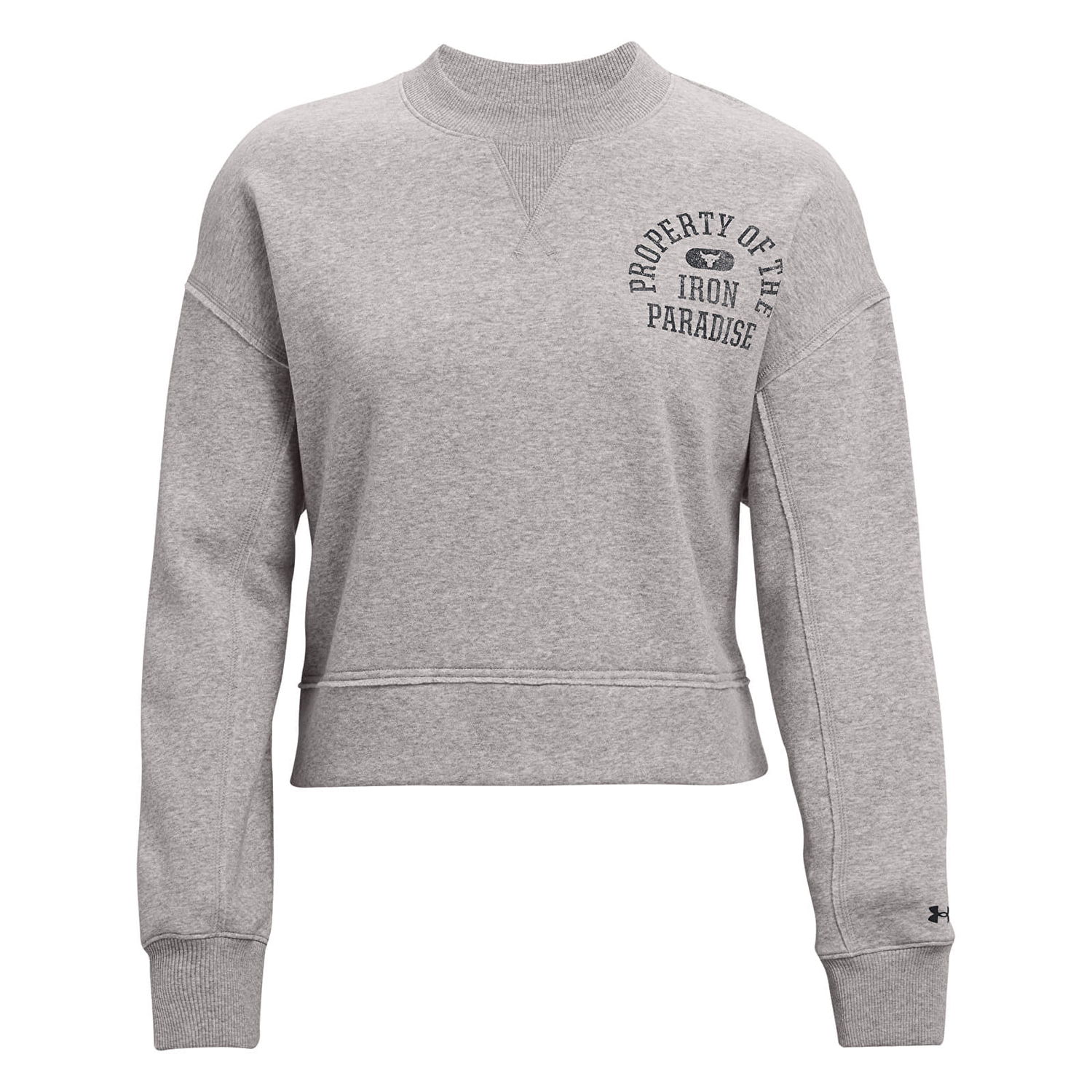 Mikina Under Armour Prjct Rock Fleece LC Crew Gray Šedá | 1370546-031, 1
