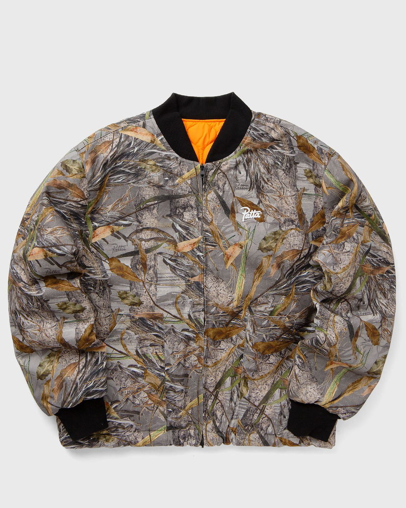 Bomber bunda Patta Nature Print Reversible Canvas Bomber Jacket Béžová | POC-AW24-4000-348-0015-160