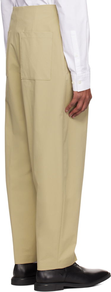 Nohavice BOSS Hugo Modern-Fit Trousers Béžová | 50532940, 2