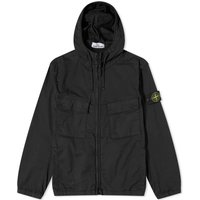 Bunda Stone Island Supima Cotton Twill Stretch-TC Hooded Jacket Čierna | 801542610-V0029, 1