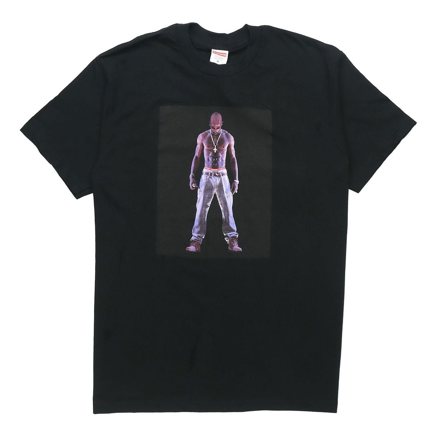 Tričko Supreme Tupac Hologram Graphic Tee Čierna | SUP-SS20-002, 0