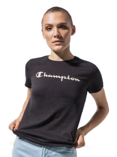 Tričko Champion Crewneck T-Shirt Čierna | 113223KK001