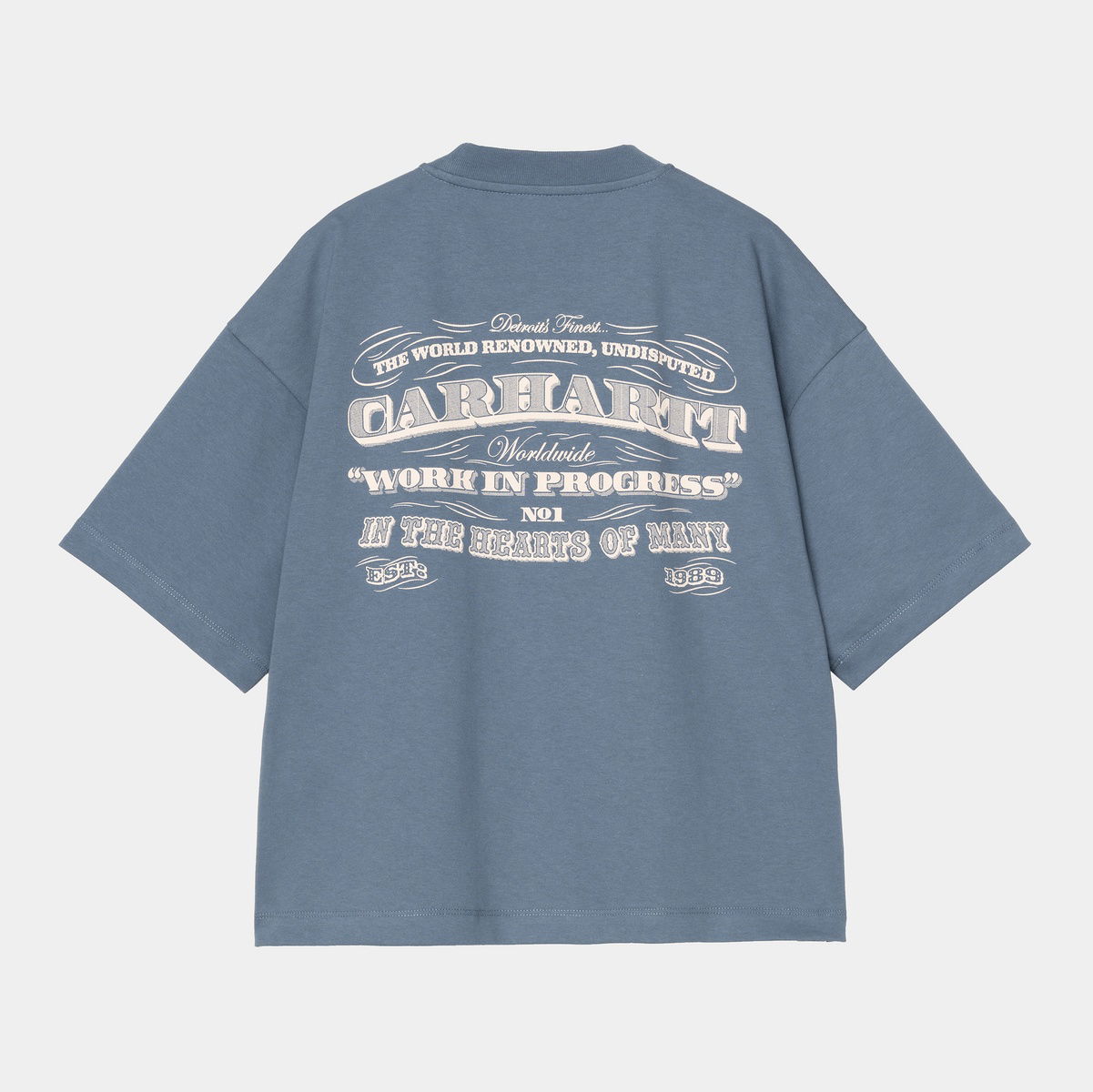 Tričko Carhartt WIP Carhartt WIP 3 One 3 Short Sleeve T-Shirt Modrá | I035498_9, 1