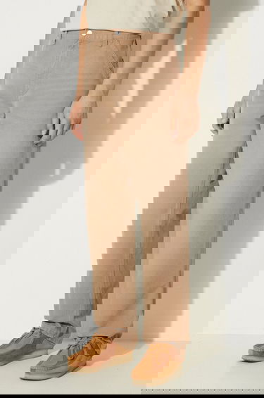 Nohavice Carhartt WIP Simple Fitted Pants Béžová | I031220.2FS3K, 3