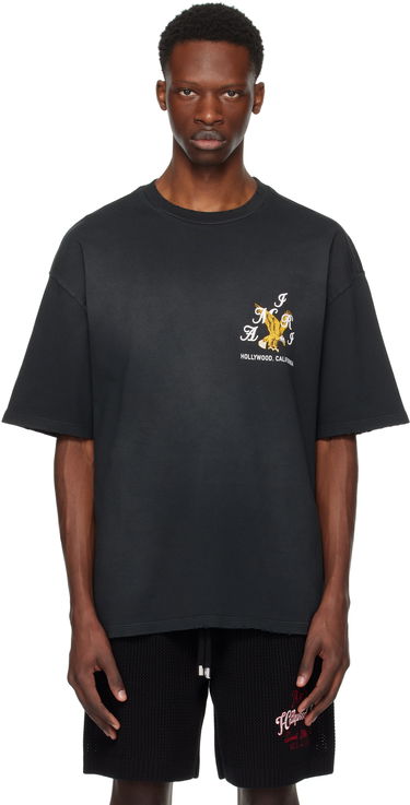Tričko AMIRI AMIRI Eagle Oversized T-Shirt Čierna | AMJYTE1232, 0