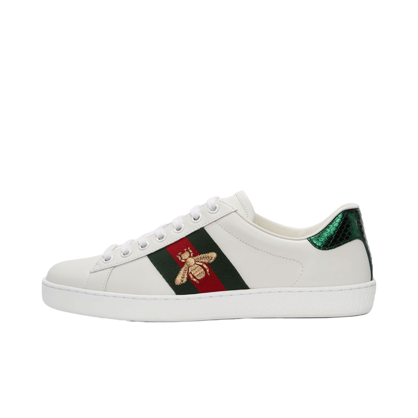 Tenisky a topánky Gucci Bee New Ace Sneakers 'White' Biela | 429446 02JP0