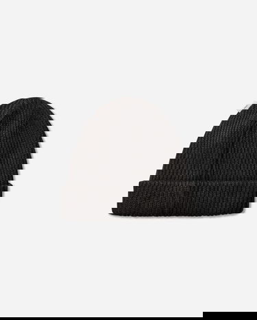 Kulicha WTAPS FLP Ribbed Beanie with Logo Patch Čierna | 252MADT-HT04 BLACK, 3