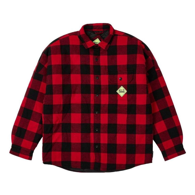 Košeľa Palace Hardware Insulated Shirt Červená | P25SHT044