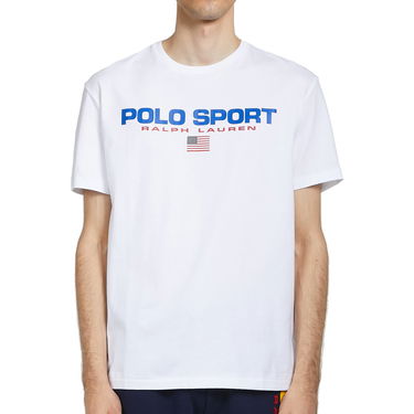 Tričko Polo by Ralph Lauren Classic Fit Polo Sport T-Shirt Biela | 710750444002, 0