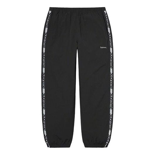 Tepláky Supreme Reflective Zip Track Pants Čierna | SUP-SS21-533