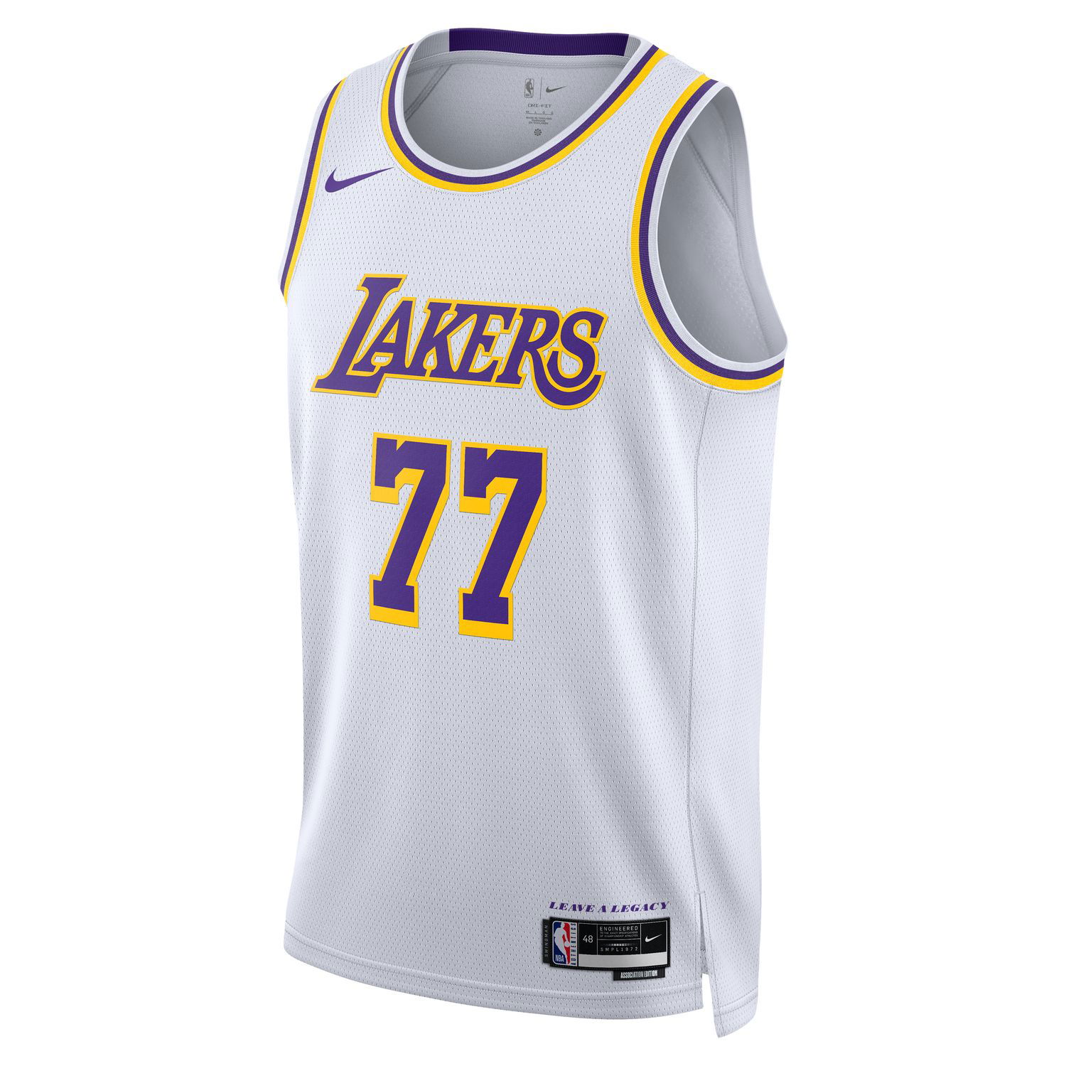 Dres Nike Los Angeles Lakers Association Edition Dri-FIT NBA Swingman Jersey Biela | DN2081-107, 0