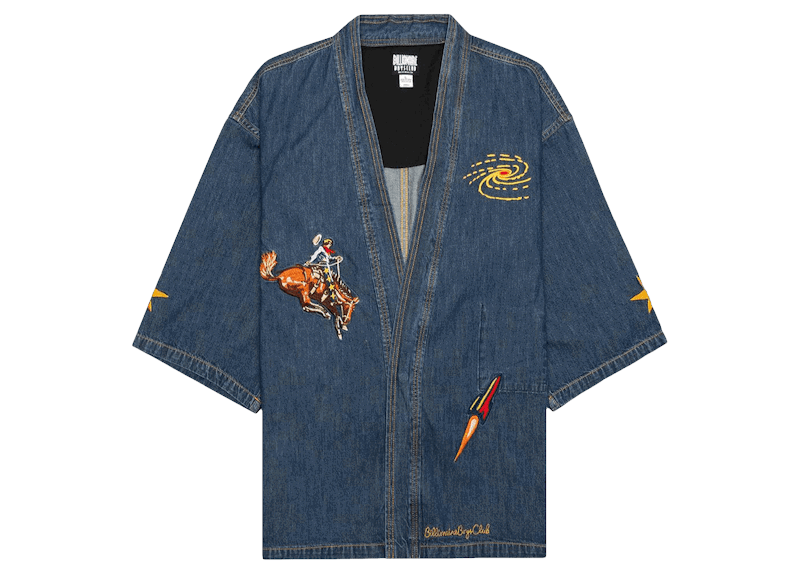 Bunda BILLIONAIRE BOYS CLUB Billionaire Boys Club Space Rider Kimono Modrá | 8111601SOL