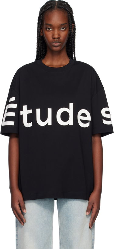 Tričko Études Relax Fit Graphic T-Shirt Čierna | H24MMTSH132-99, 0