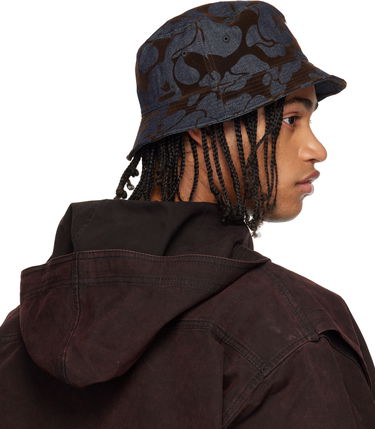 Klobúk BAPE Camo Flocked One Point Denim Bucket Hat Rôznofarebný | 001HTL801012M, 2