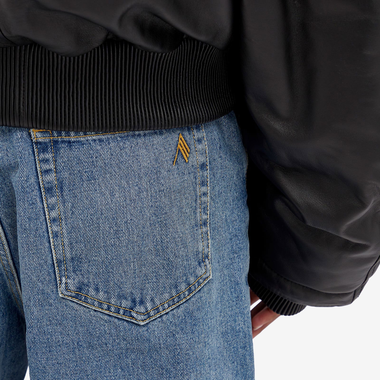 The Attico Wide Leg Jeans 27"