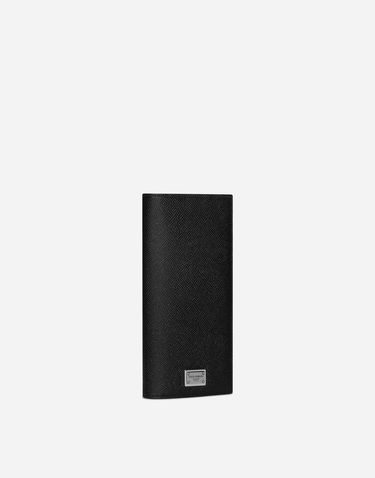 Peňaženka Dolce & Gabbana Calfskin Vertical Wallet With Logo Tag Čierna | BP2573AG21980999, 1