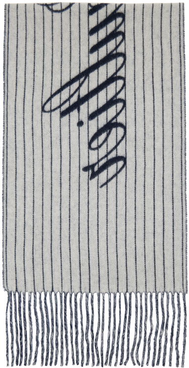 Šál Jean Paul Gaultier Jean Paul Gaultier 'The Striped' Wool Scarf Navy | 24/30-U-EC038P-C551-5901, 1