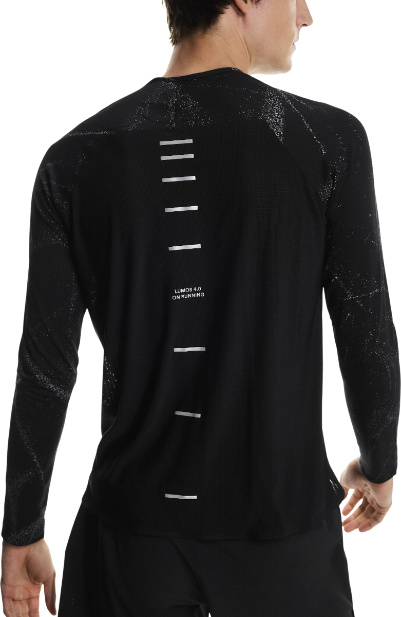 Tričko On Running Performance Reflective Long-Sleeve T-Shirt Lumos Čierna | 1mf30230553, 1
