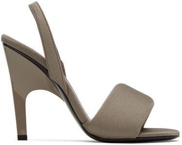 Doplnky The Attico Attico Rem Heeled Slingback Sandals Šedá | 237WS522 PA45, 0