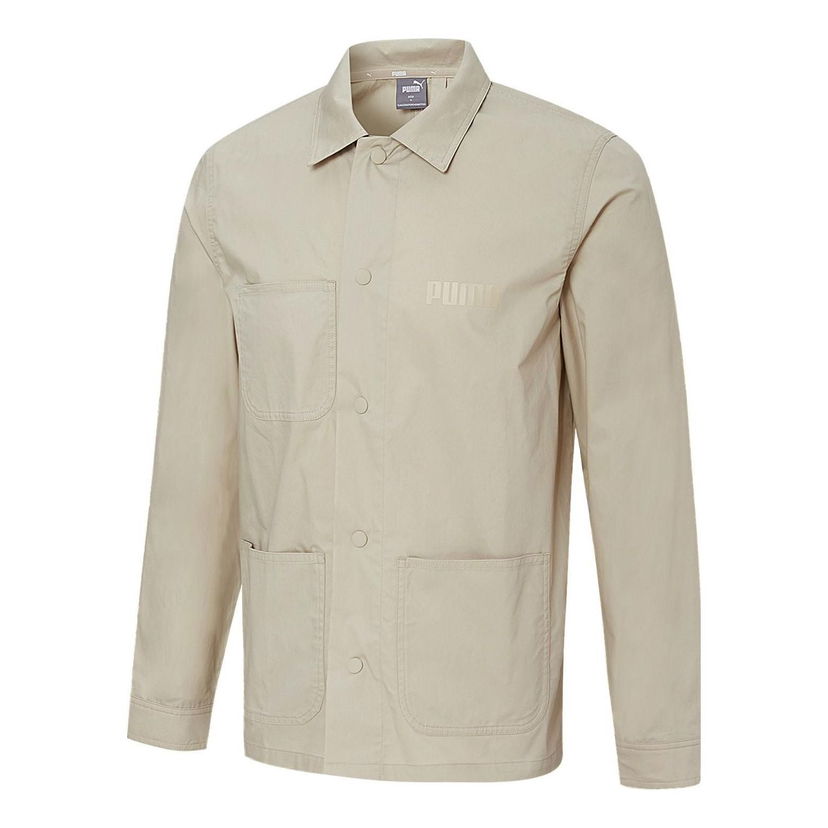 Košeľa Puma Padded Workwear Jacket Béžová | 849312-64