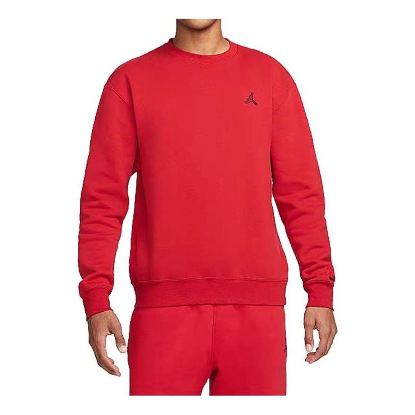Sveter Jordan Jordan Men's Crew-Neck Sweatshirt Červená | DN7957-687