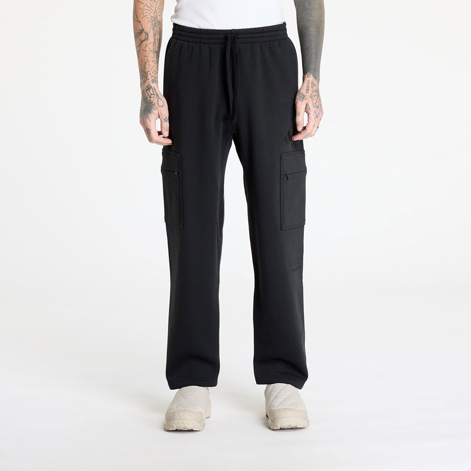 Cargo nohavice adidas Performance Loose Fit Graphic Cargo Pants Čierna | JJ3662, 0