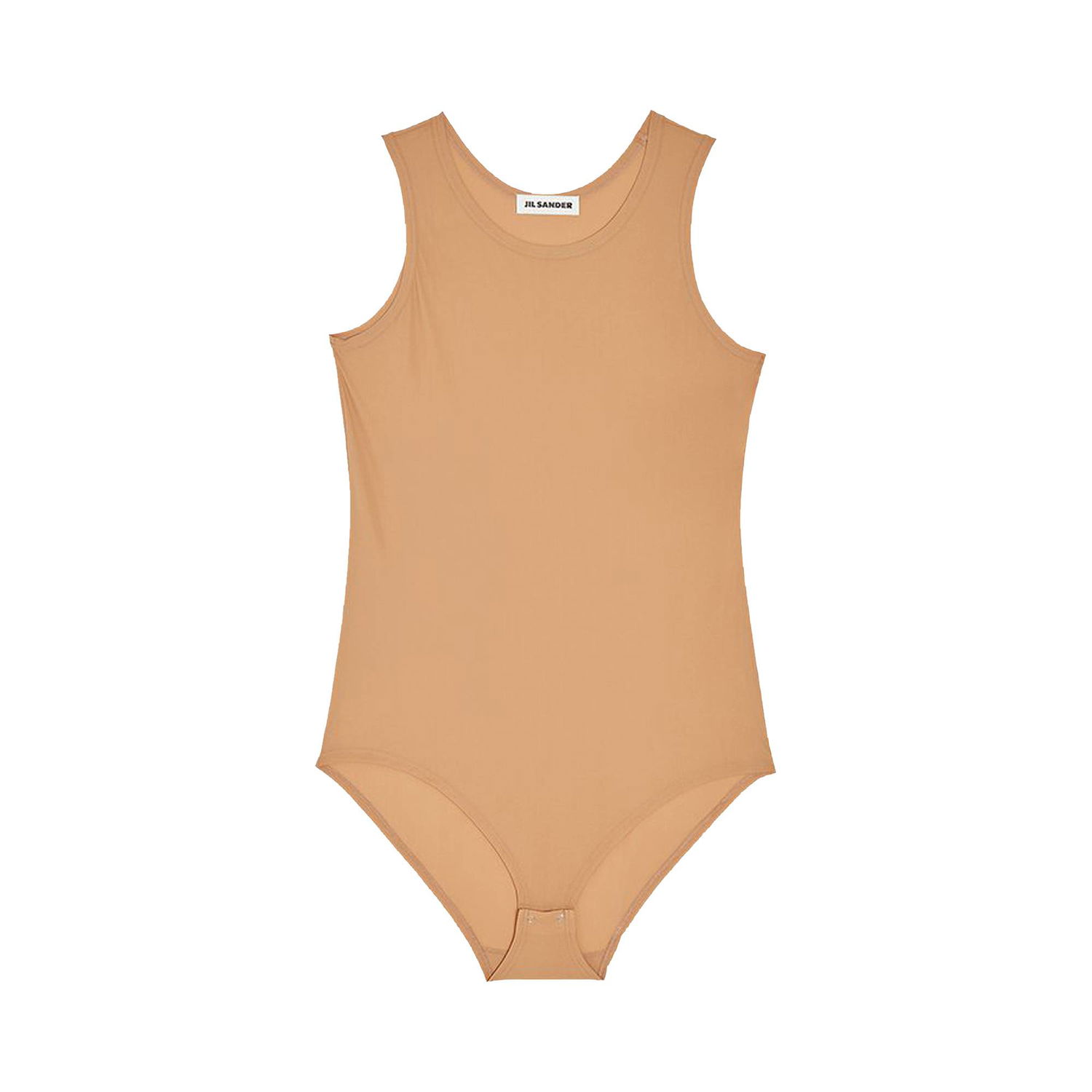 Body Jil Sander Round Neck Bodysuit Béžová | JSCR705051 WR477108 265, 1