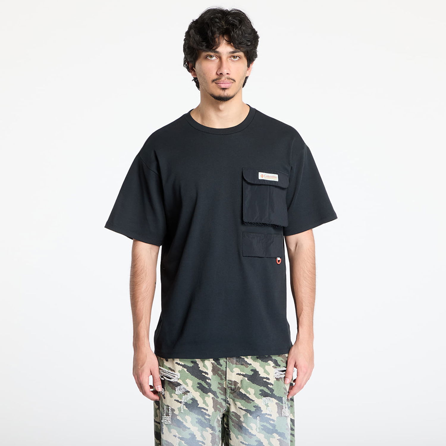 Tričko Columbia Columbia Cove Beach Pocket T-Shirt Čierna | 2126091010, 0
