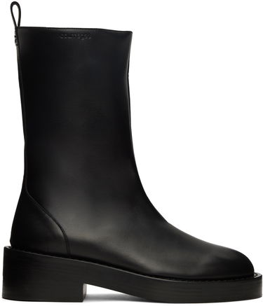 Tenisky a topánky Courrèges Leather Platform Boots Čierna | 323SAB012CV0021, 0