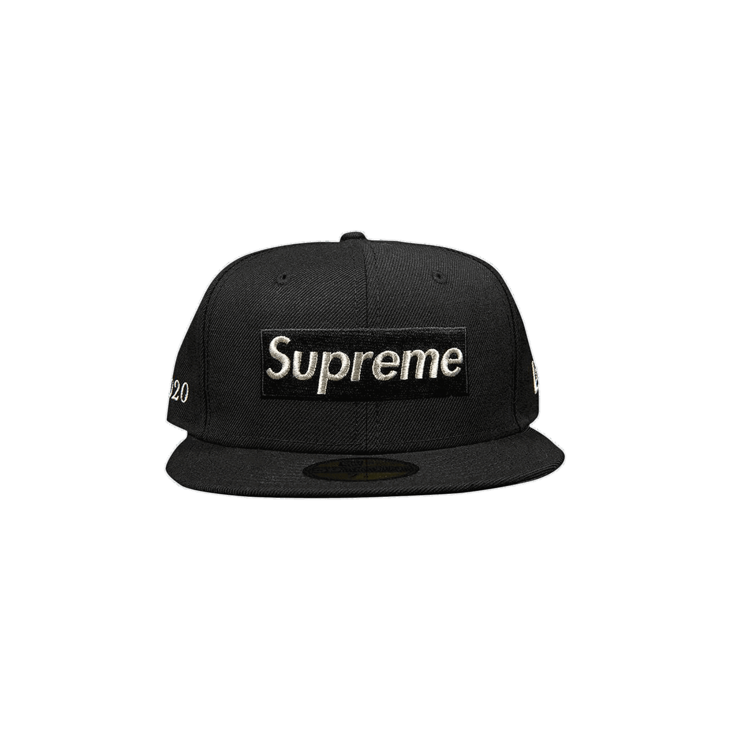 Šiltovka Supreme $1M Metallic Box Logo New Era Čierna | SS20H21 BLACK, 0