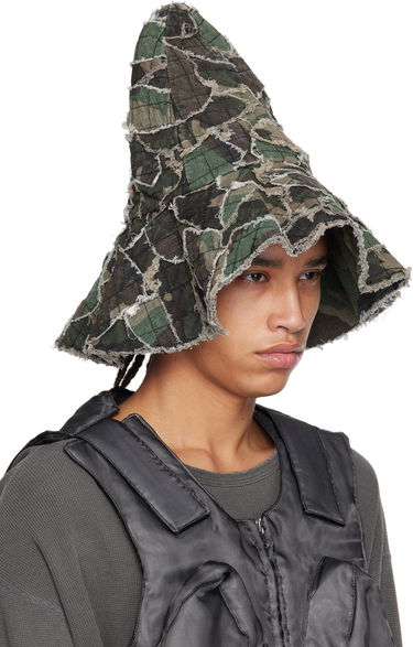 Klobúk Who Decides War Who Decides War Highest Point Denim Bucket Hat Zelené | 1341540030SS25, 1