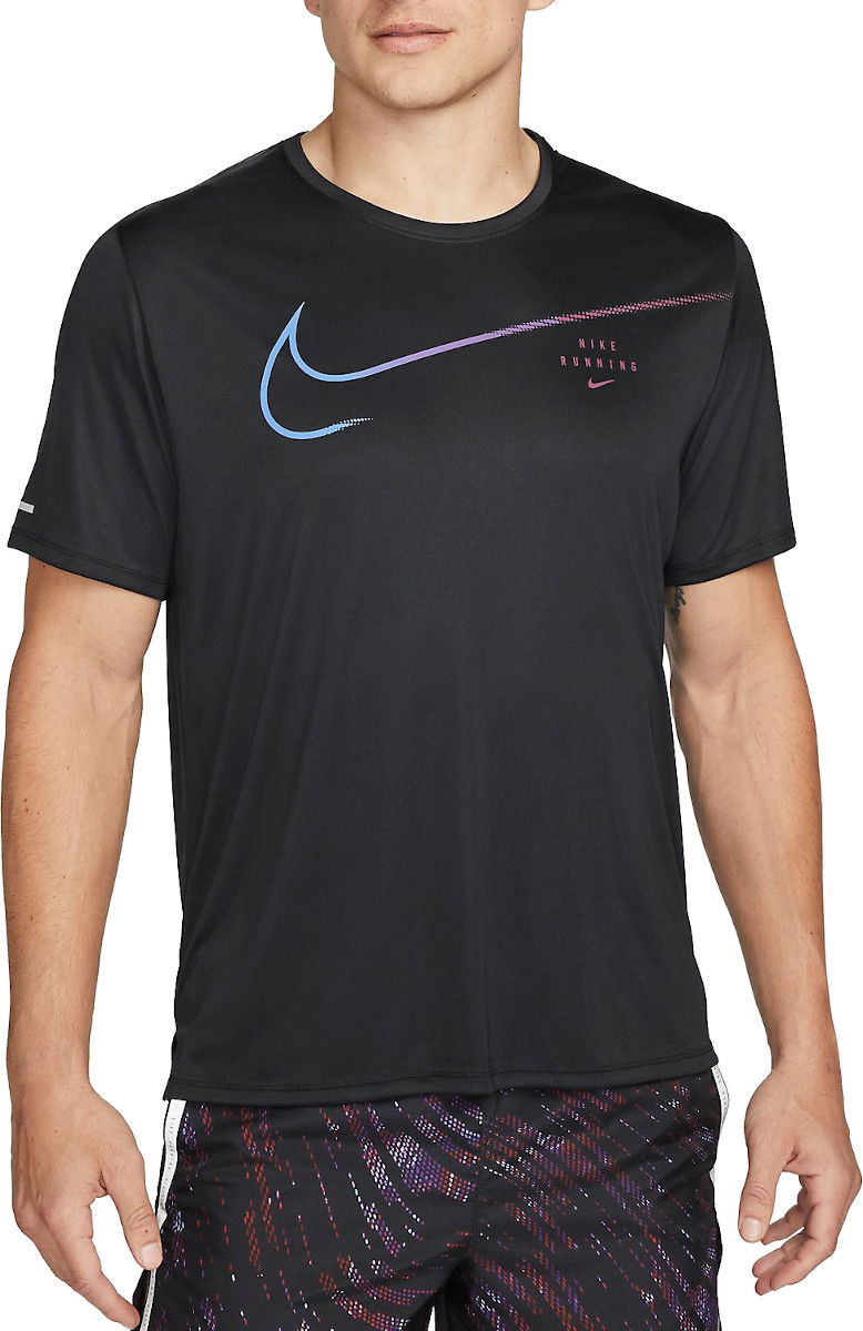 Tričko Nike Dri-FIT UV Run Division Miler T-Shirt Čierna | dm4811-010, 0