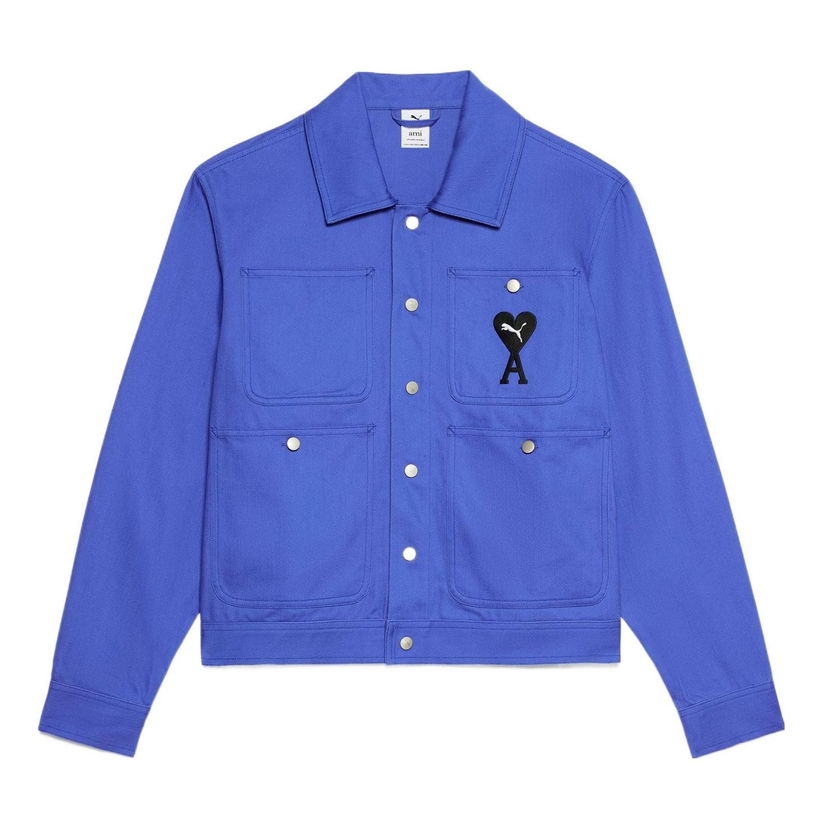 Bunda Puma AMI Chore Jacket Modrá | 534065-93