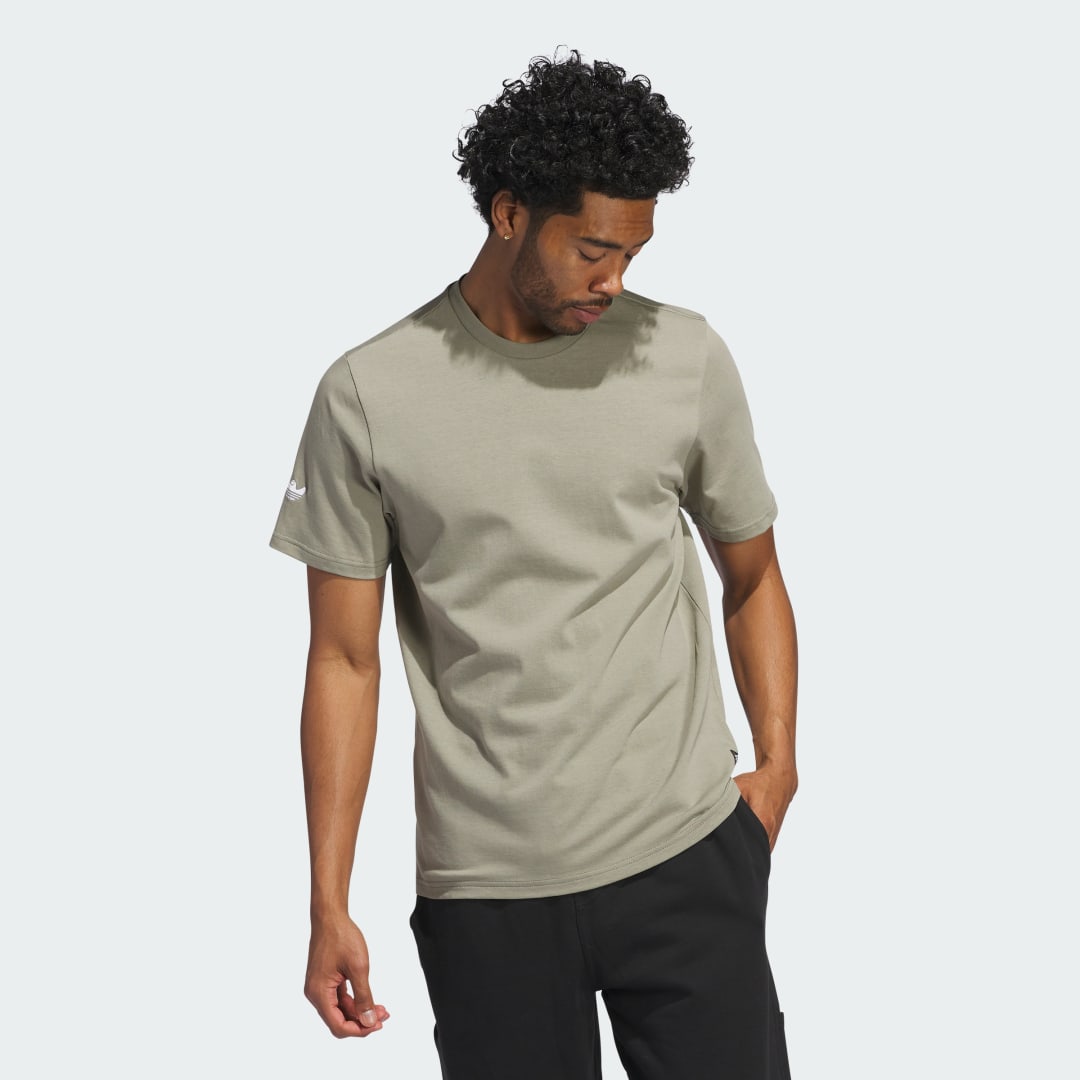 Tričko adidas Performance Heavyweight Shmoofoil Šedá | IX9015, 0